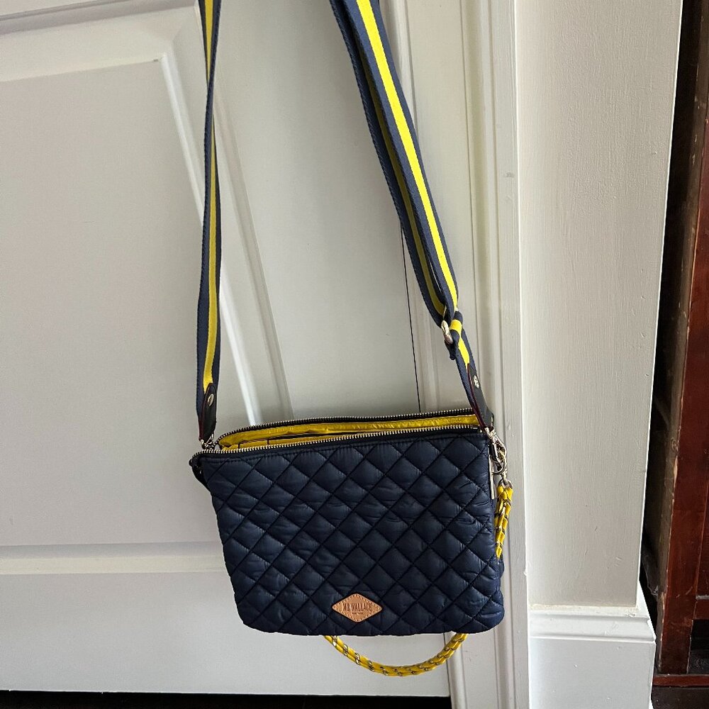 MZ Wallace Navy Blue Crossbody bag